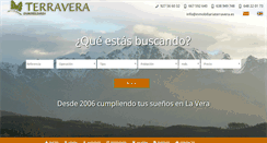 Desktop Screenshot of inmobiliariaterravera.es